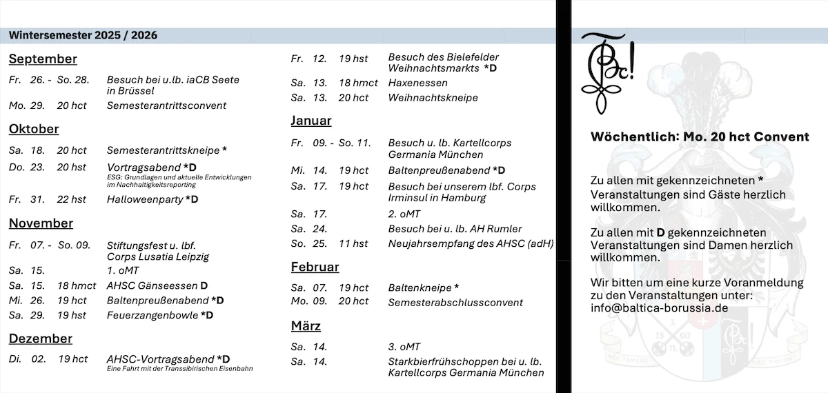 Veranstaltungen